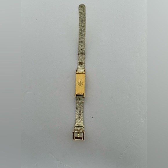 Tory Burch Gold Geometric Bracelet - Picture 5 of 9